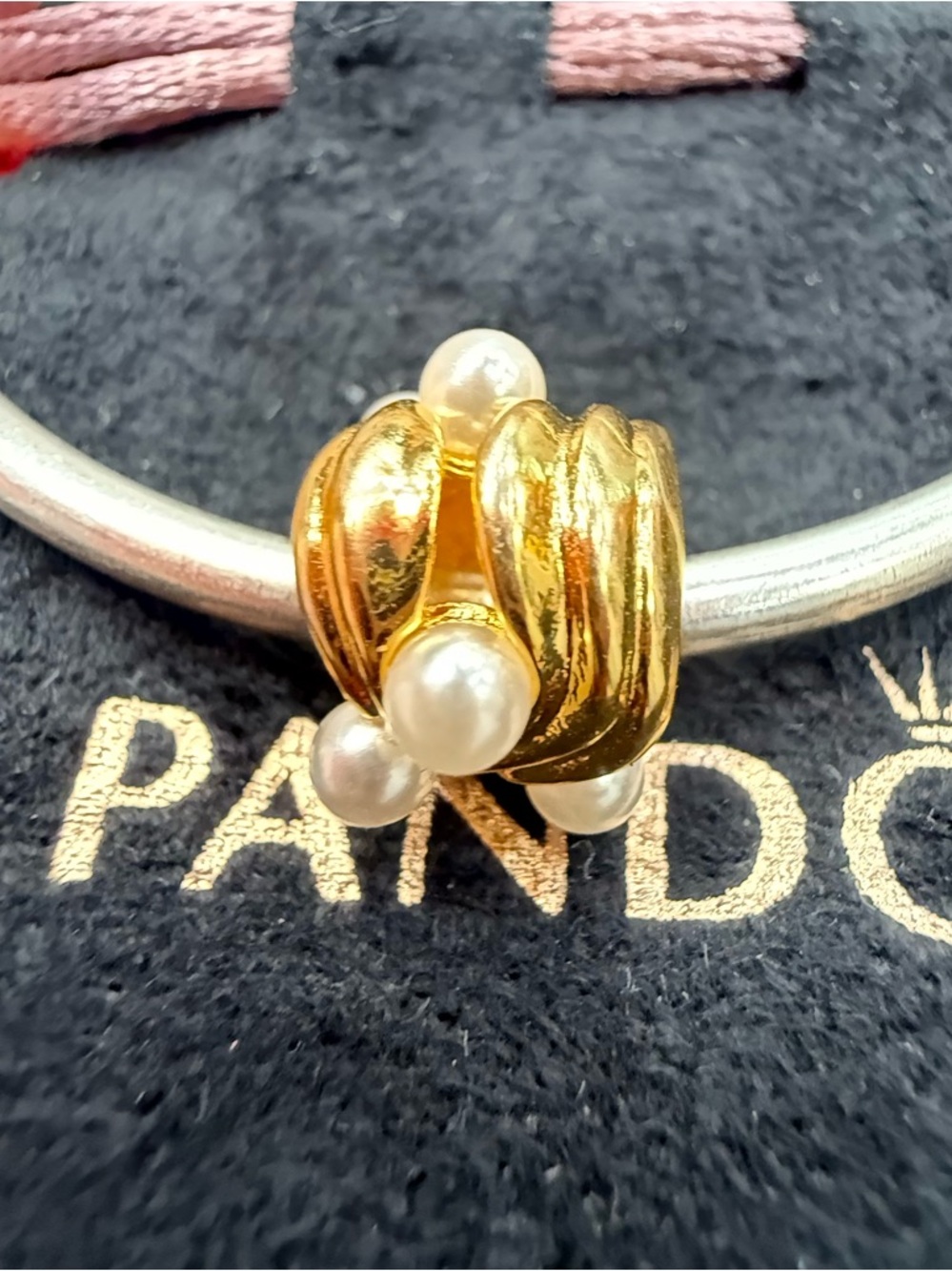 Pandora Abstract Waves Charm 763915C01